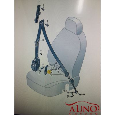 cinturon de seguridad Audi A4